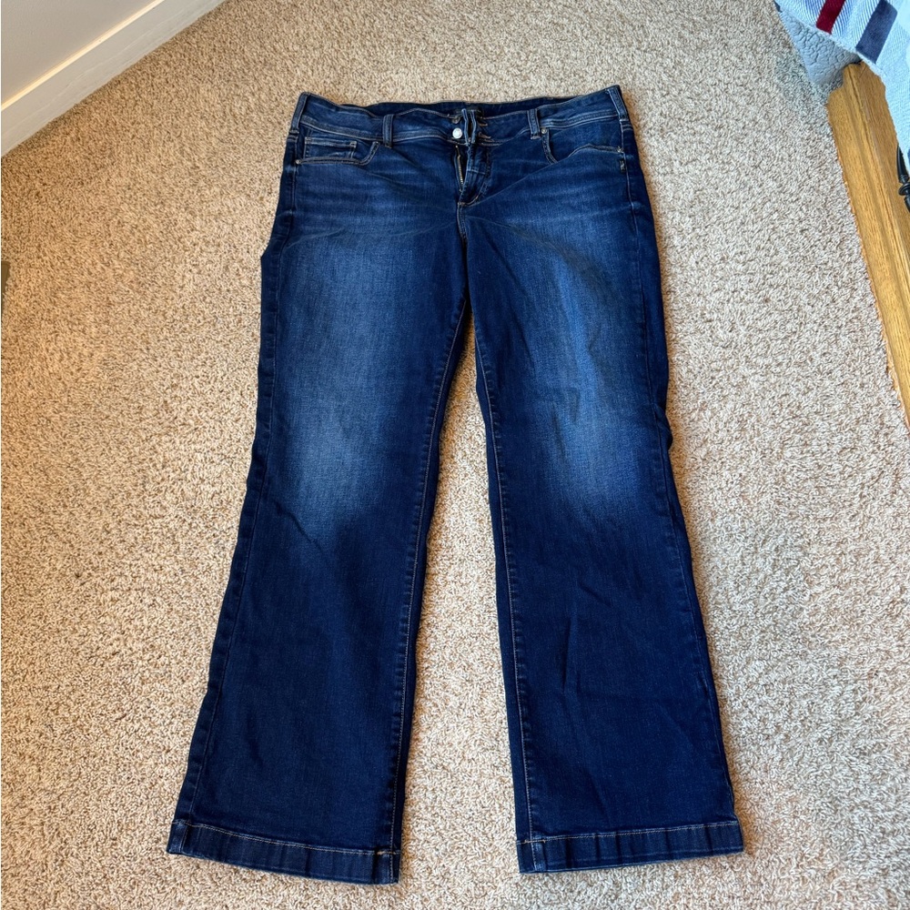 Silver Jeans Dark Blue Trouser Jeans